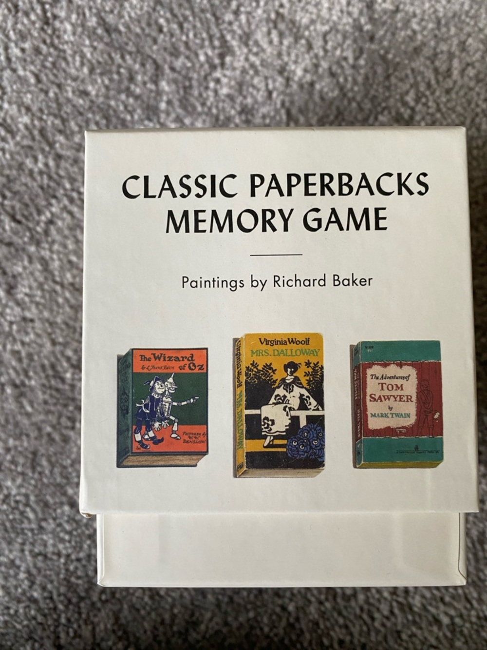 Memory Card Game – Cream